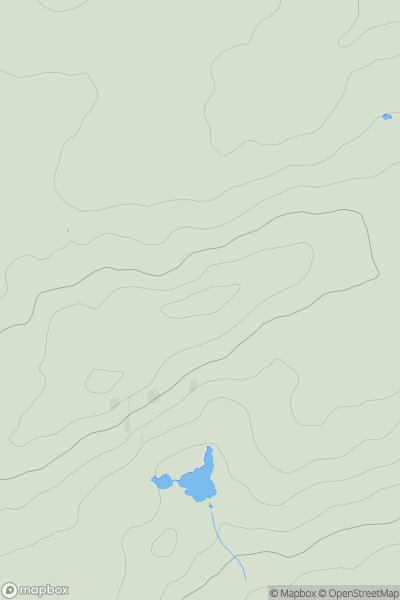 Thumbnail image for Revidge [Lancashire, Cheshire and S Pennines] [SD675293] showing contour plot for surrounding peak